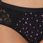 Ladies' Panty, Black, small