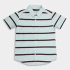 Boys' 100% Cotton Casual Shirt , हल्का नीला, small image number null