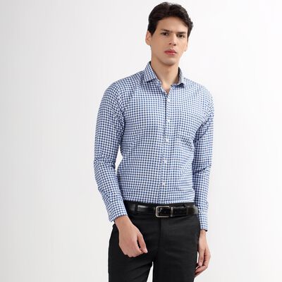 Men's Cut Away Collar Formal Shirt 