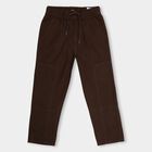 Boys' 100% Cotton Trousers , भूरा, small image number null