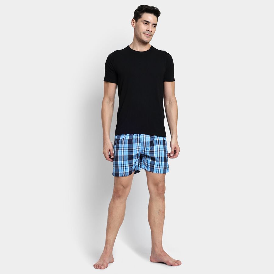 Men's Boxers, Navy Blue, large image number null