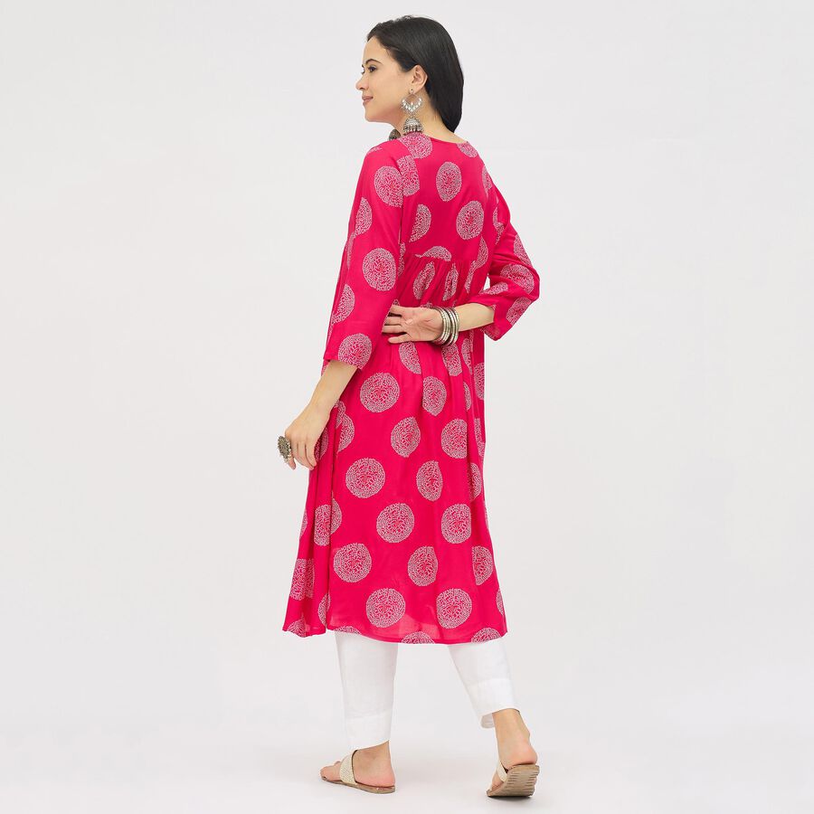 Ladies' Kurta, Fuchsia, large image number null