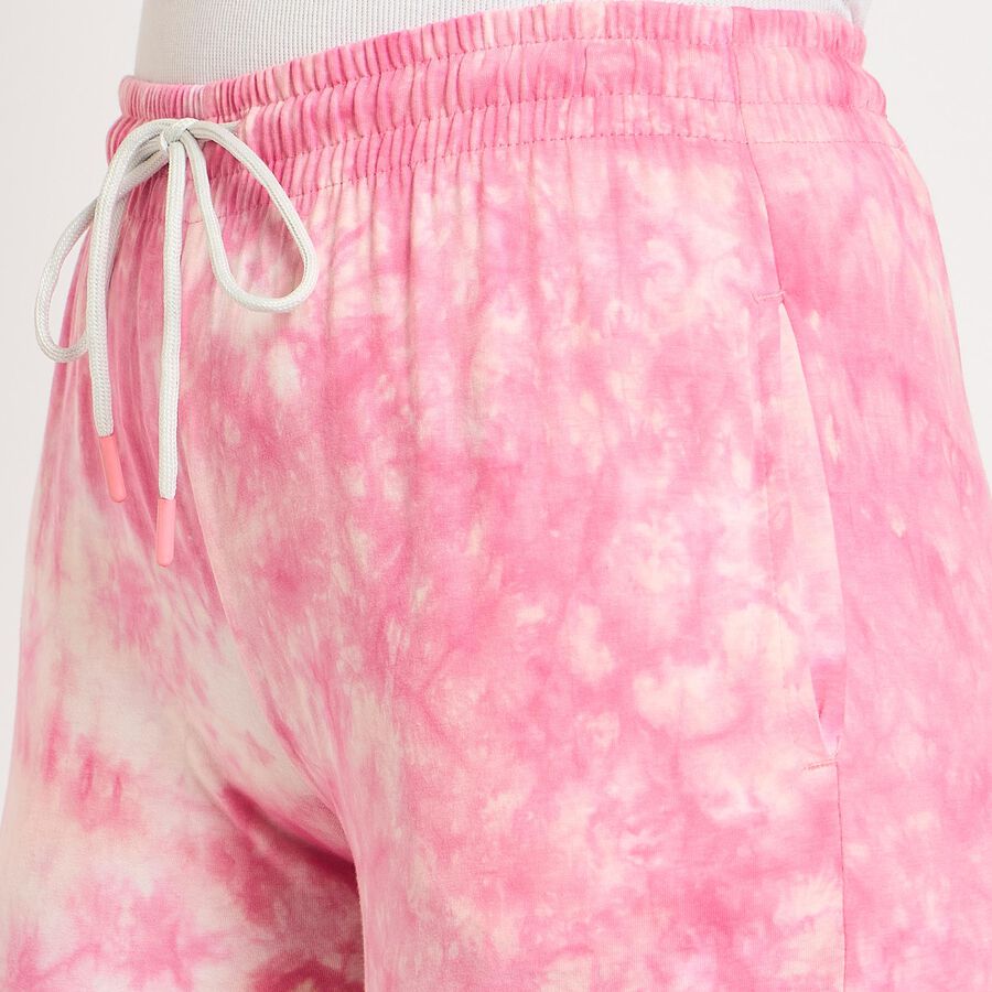 Ladies' 100% Cotton Track Pants, Pink, large image number null
