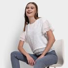 Ladies'  Crop  Top, White, small image number null