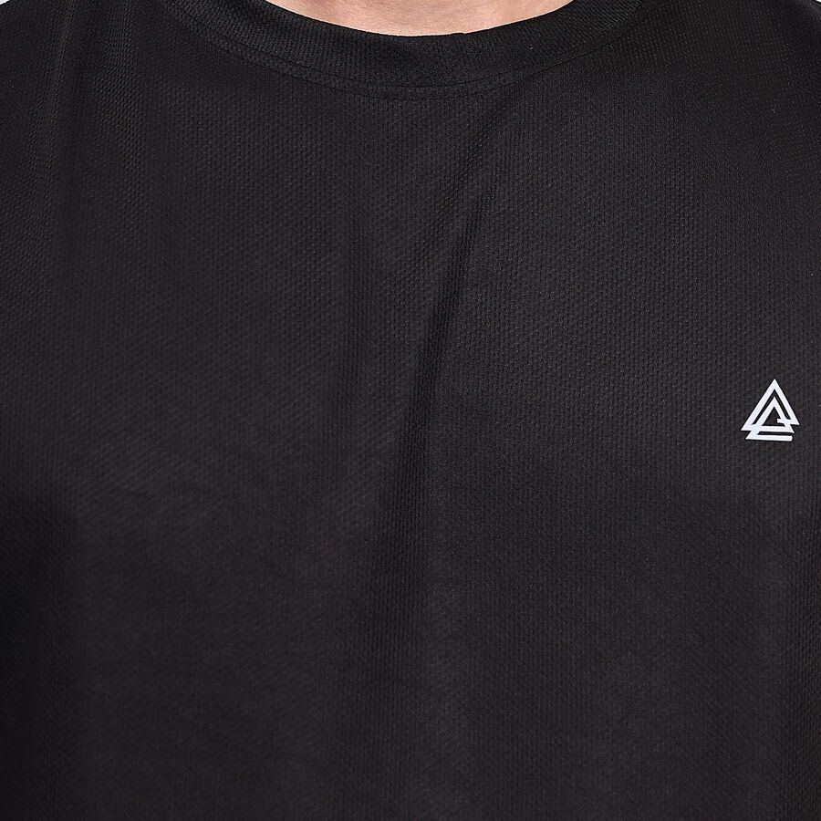 Men's Drifit T-Shirt, काला, large image number null