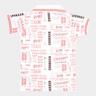 Boys Cotton T-Shirt, White, small image number null