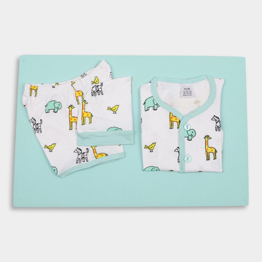 Infants' 100% Cotton Gift Set , Light Green, large image number null