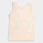 Infants' 100% Cotton Vest , Beige, small