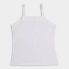 Girls' 100% Cotton Vest , गहरा पीला, small image number null