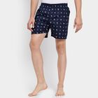 Men's Boxers, Navy Blue, small