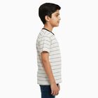 Boys' Half Sleeves T-Shirt, ऑफ व्हाइट, small image number null