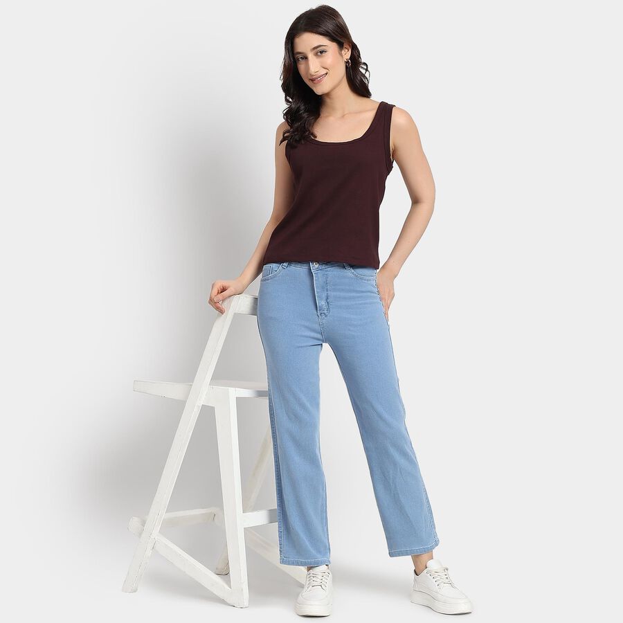 Ladies' Jeans, आइस ब्लू, large image number null