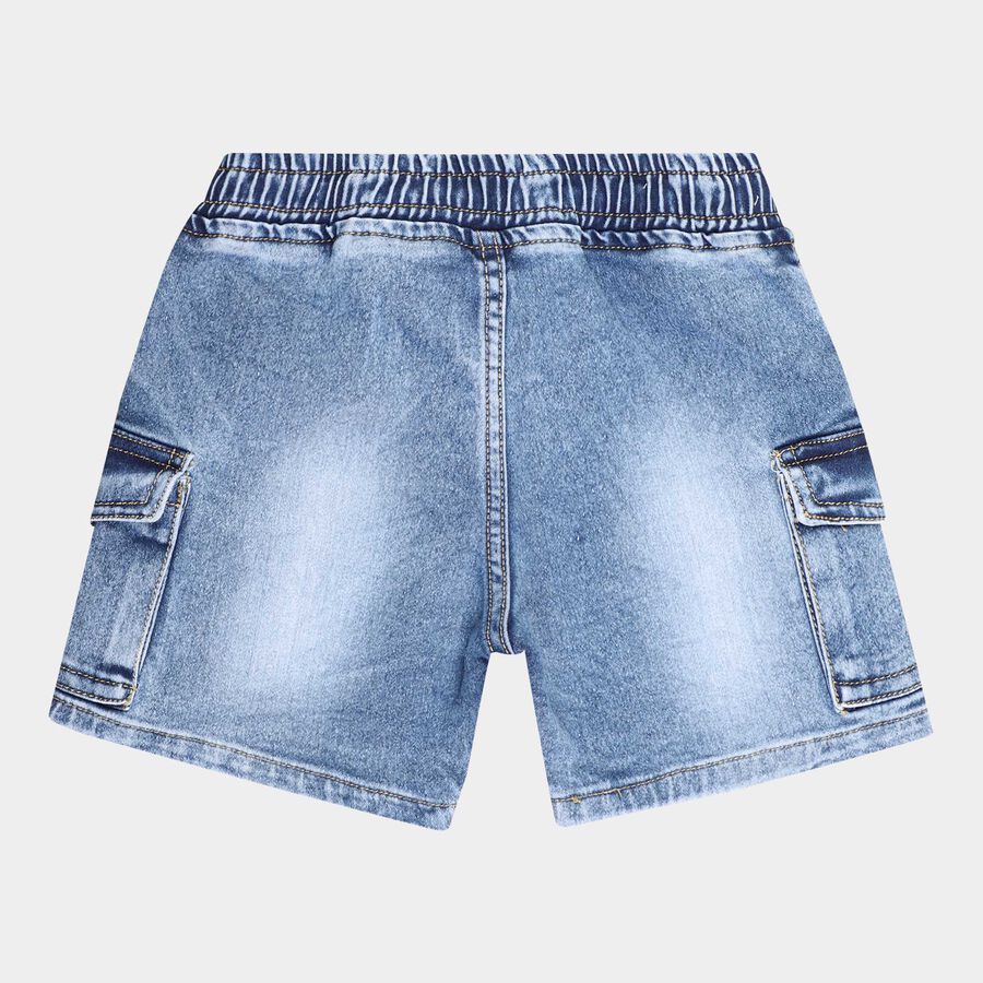 Boys Solid Bermuda, Light Blue, large image number null
