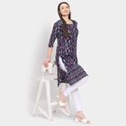 Ladies' Kurta, गहरा नीला, small image number null