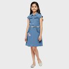 Girls' Frock, हल्का नीला, small