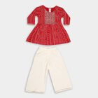 Girl's Fusion Set , लाल, small image number null
