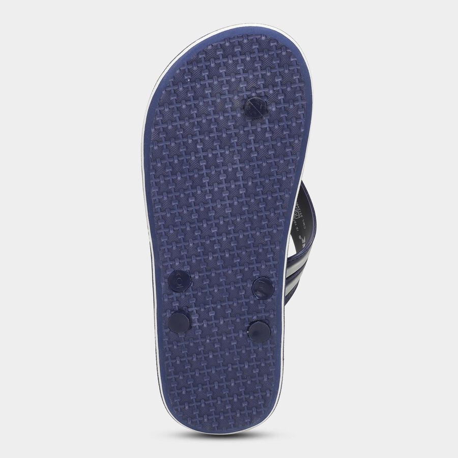 Men's V Strap Slipper, Blue, large image number null