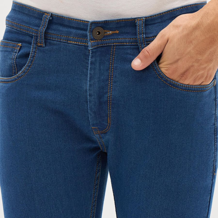 Men's Skinny Jeans, Mid Blue, large image number null