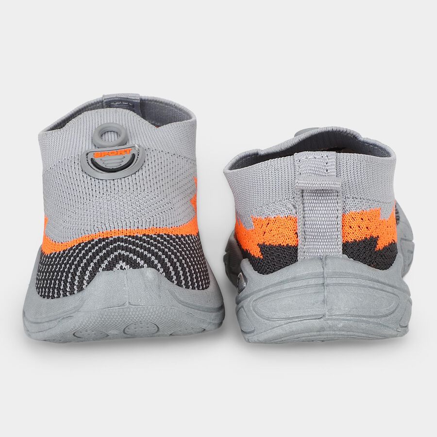 Boys' Shoes, ग्रे, large