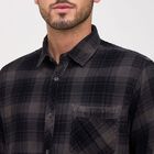 Men's 100% Cotton Casual Shirt, Brown, small image number null