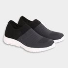 Womens Athleisure Sports Shoes, Black, small image number null