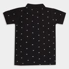 Boy's Cotton Half Sleeves T-Shirt, Navy Blue, small image number null