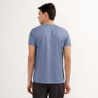 Men's Drifit T-Shirt , मध्यम नीला, small