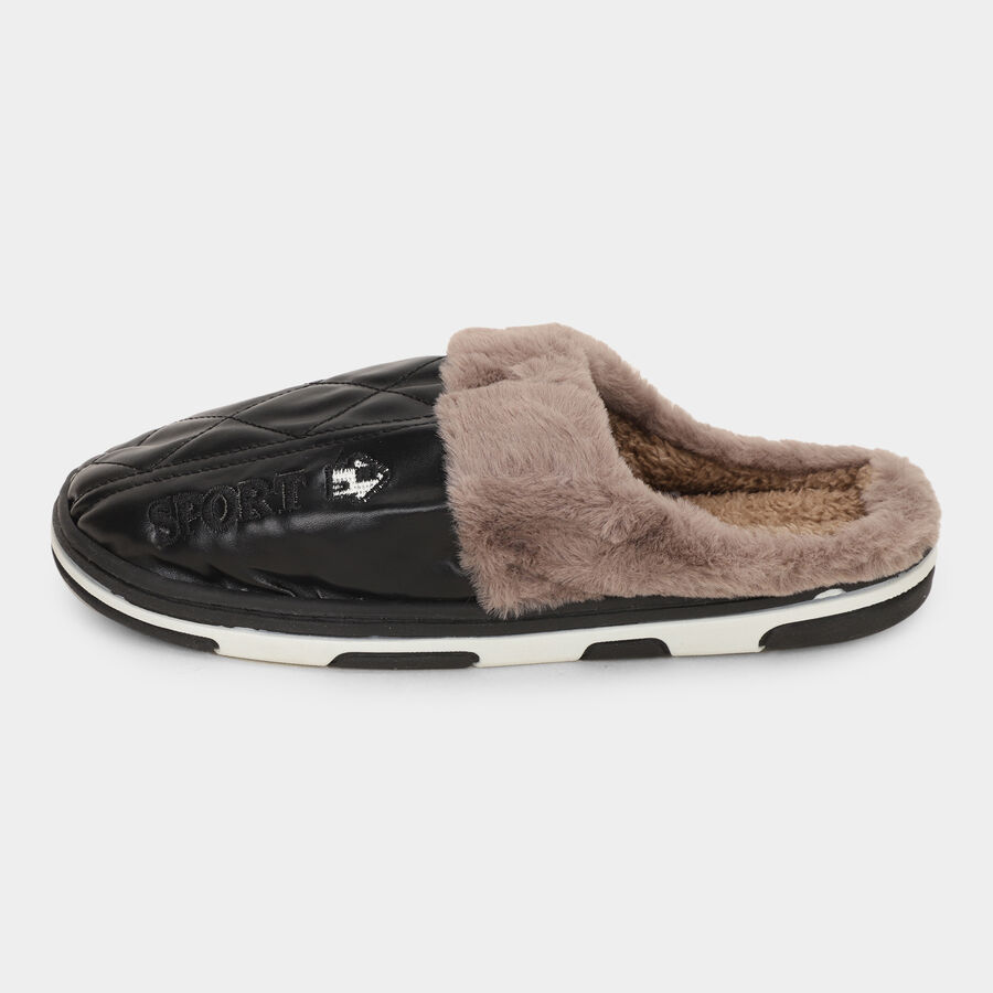 Men's Slippers, काला, large image number null