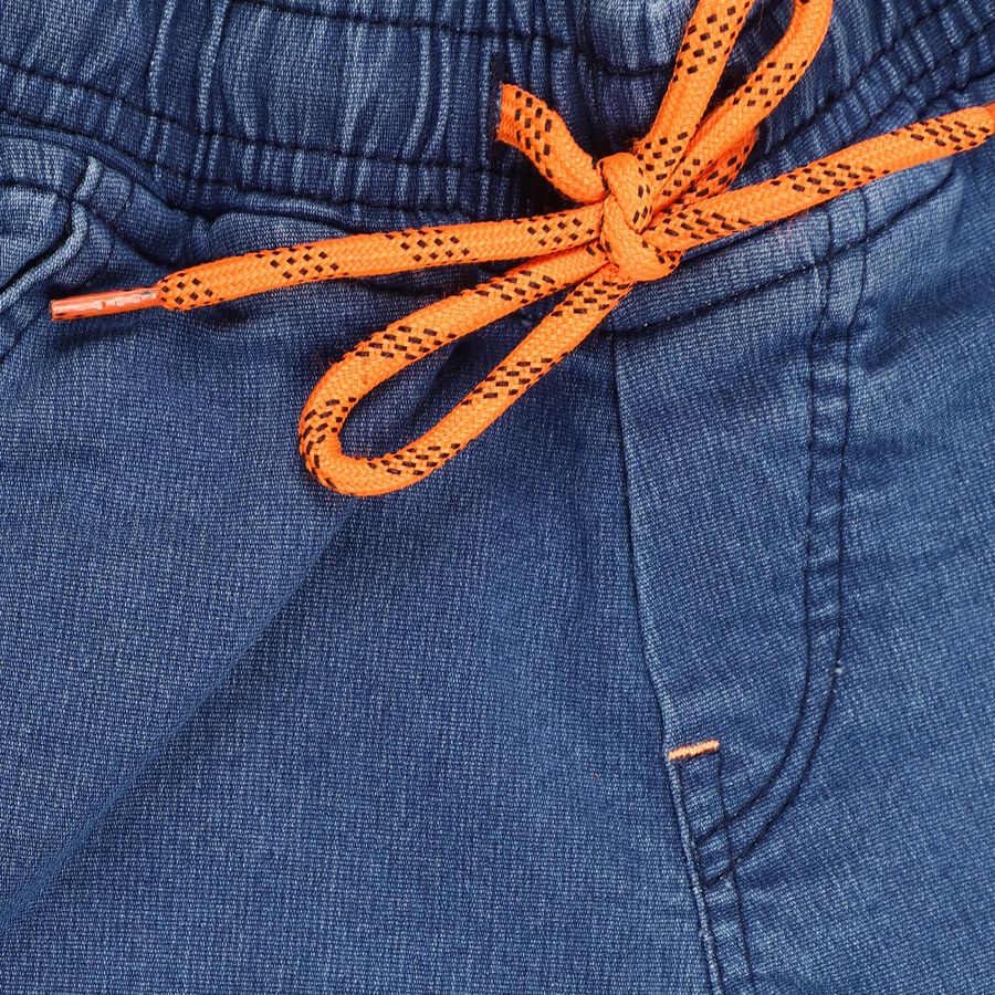 Boys' Jogger Jeans , Mid Blue, large image number null