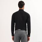 Men's Formal Shirt , काला, small image number null