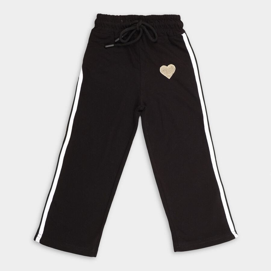 Girl's Pyjama, Black, large image number null