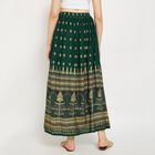 Ladies' Lehenga Skirt, Dark Green, small image number null