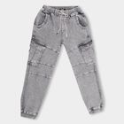 Boys' Trousers , Light Grey, small image number null