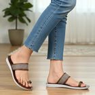 Ladies' Sandal, Brown, small