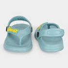 Boys' Teal Back Strap Thong Sandals, टील ब्लू, small