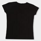 Girls' 100% Cotton T-Shirt , काला, small image number null