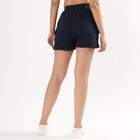 Women's Navy Blue Cargo Shorts, Navy Blue, small image number null
