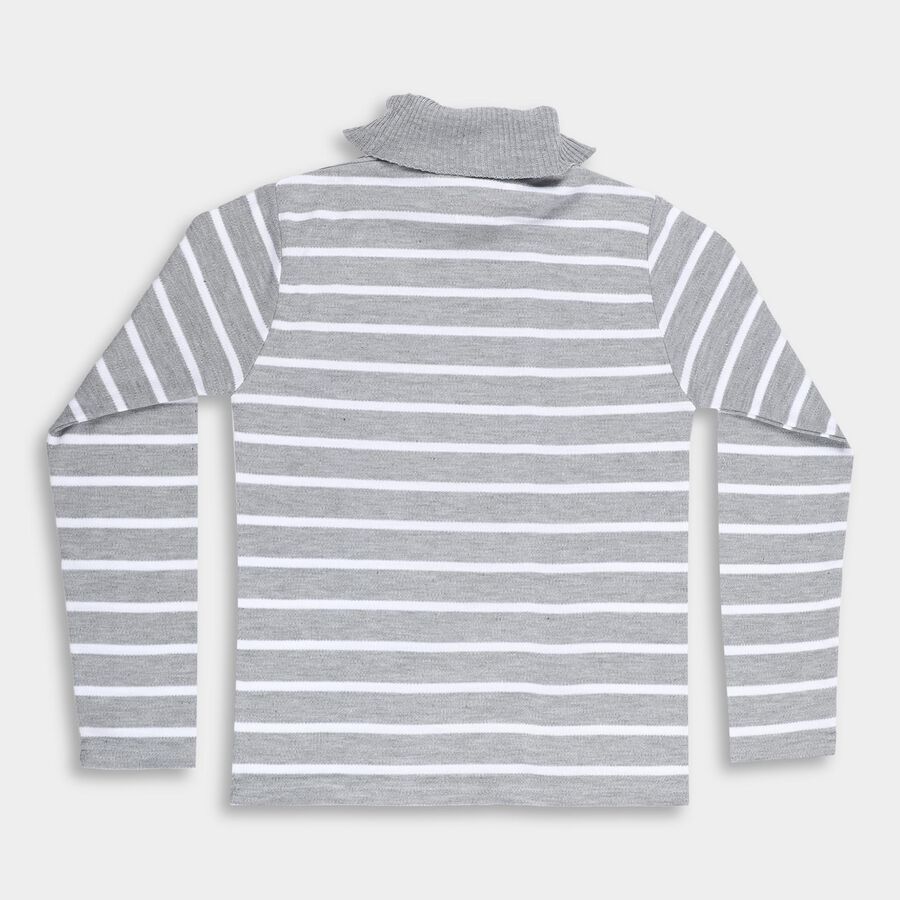 Boys' Pullover, मिश्रित हल्का ग्रे, large image number null
