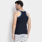 Men's 100% Cotton Gym T-Shirt , नेवी ब्लू, small image number null