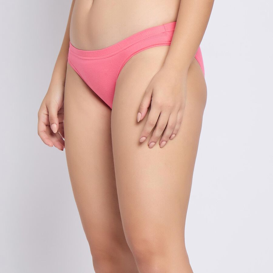 Ladies' 100% Cotton Panty , हल्का गुलाबी, large image number null