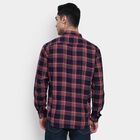 Men's 100% Cotton Casual Shirt, Red, small image number null