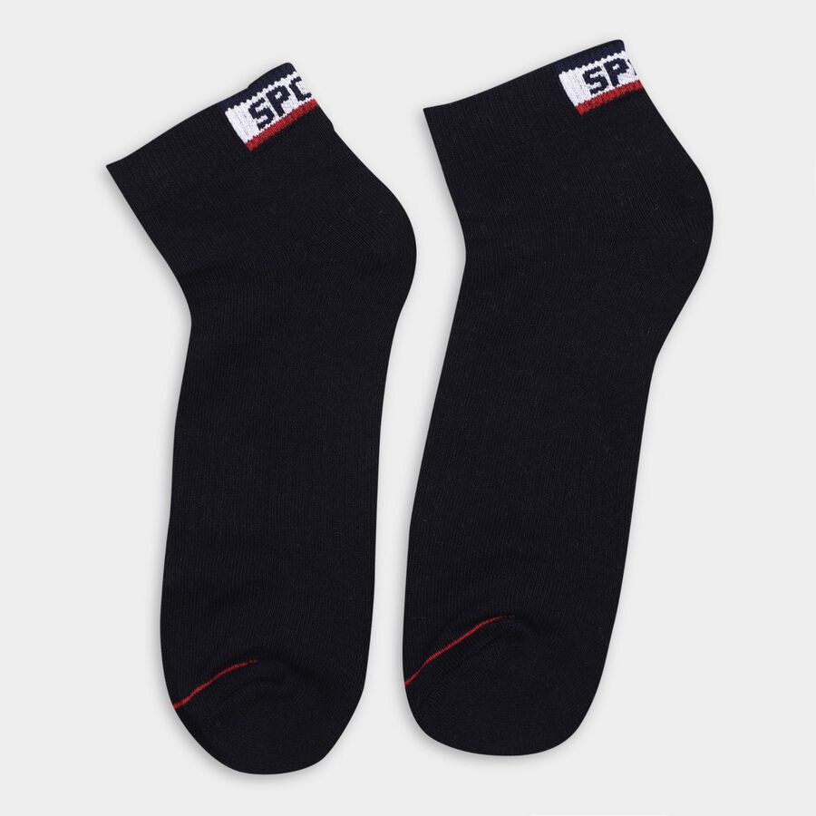 Men's Socks (Pack of 3), Melange Light Grey, large