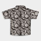Infant's Cotton Shirt, Charcoal, small image number null