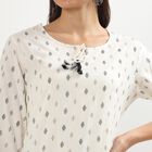 Ladies' Kurta, Off White, small image number null