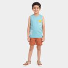 Boys' T-Shirt, Aqua, small