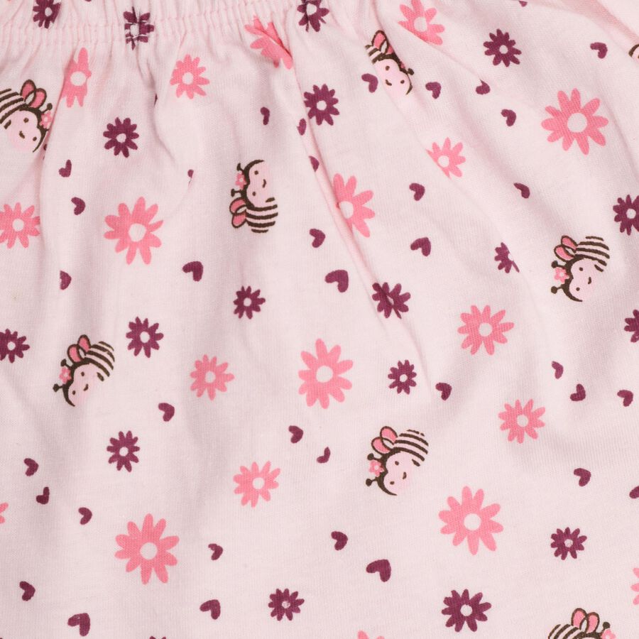 Infants' 100% Cotton Top Skirt , Pink, large image number null