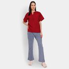 Ladies' Shirt, Wine, small image number null