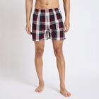 Men's 100% Cotton Boxers, मरून, small image number null