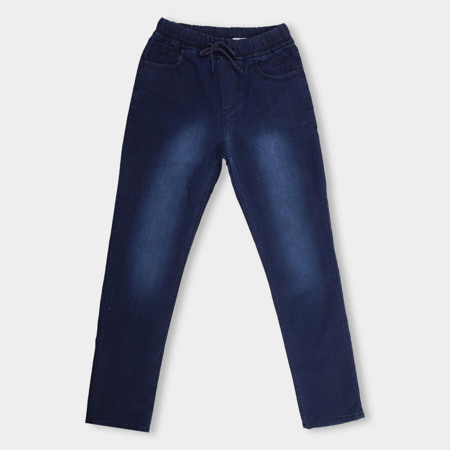 Boys' Jeans , Dark Blue, large image number null