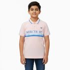 Boys' Half Sleeves T-Shirt, Light Pink, small image number null